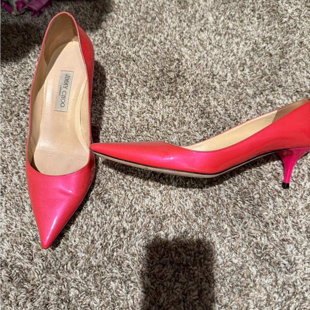 Hot Pink Jimmy Choo pumps sz 41